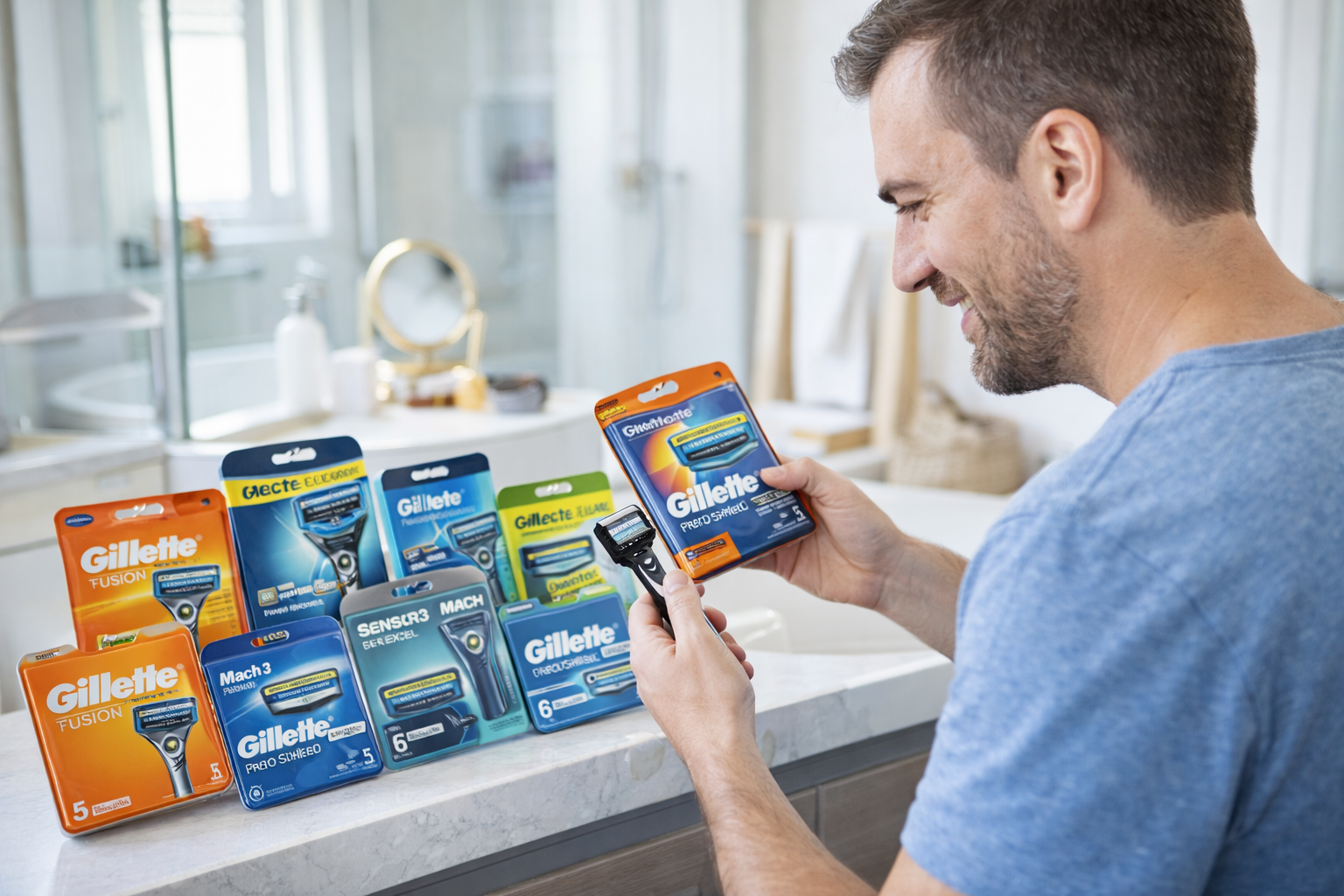 Top 10 Beste Gillette Scheermesjes voor Mannen